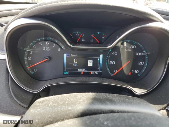 2017 Chevrolet Impala LT with VIN 2G1105S30H9103390, listed as a Copart auction lot 52029765 with 102,942 mi miles and Salvage Title. Bid and sale history available at carsss.com. Image 9.