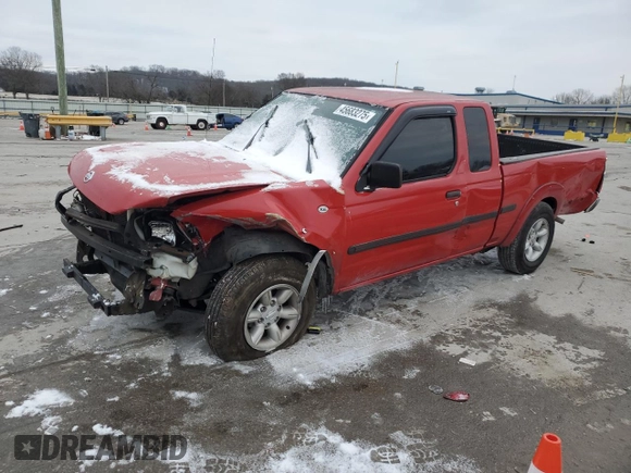 2002 Nissan Frontier XE with VIN 1N6DD26S72C302779, listed as a Copart auction lot 45683275 with 217,668 mi miles and Salvage title. Bid and sale history available at DreamBid. Image 1.