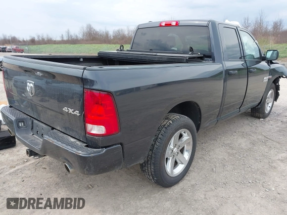 2018 Ram 1500 Express with VIN 1C6RR7FT0JS198602, listed as a IAAI auction lot 42082850 with 115,575 mi miles and . Bid and sale history available at DreamBid. Image 4.