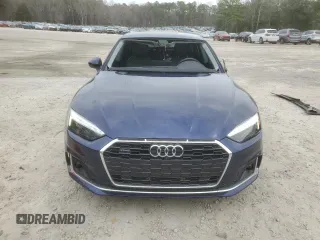 2021 Audi A5 Sportback Premium Plus with VIN WAUCBCF52MA015186, listed as a Copart auction lot 41383044 with 26,020 mi miles. Bid and sale history available at carsss.com. Image 5.