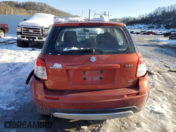 2011 Suzuki SX4 Crossover with VIN JS2YB5A38B6304623, listed as a Copart auction lot 88480495 with 92,369 mi miles and Salvage Title. Bid and sale history available at carsss.com. Image 6.
