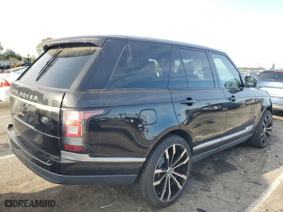 2014 Land Rover Range Rover Supercharged with VIN SALGS2TF0EA194253, listed as a Copart auction lot 50962325 with 109,200 mi miles and Salvage Title. Bid and sale history available at carsss.com. Image 3.