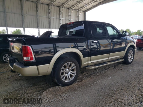 2014 Ram 1500 Longhorn with VIN 1C6RR7PM1ES367720, listed as a Copart auction lot 65571735 with 164,660 mi miles and Clean title. Bid and sale history available at DreamBid. Image 3.