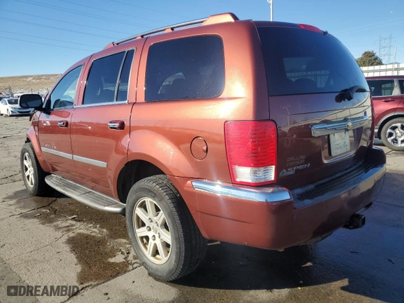 2007 Chrysler Aspen Limited with VIN 1A8HW58277F507515, listed as a Copart auction lot 87964255 with 191,289 mi miles and Salvage Title. Bid and sale history available at carsss.com. Image 2.