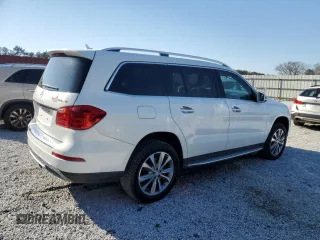 2016 Mercedes-Benz GL with VIN 4JGDF2EEXGA689822, listed as a Copart auction lot 48850995 with 158,919 mi miles and Clean Title. Bid and sale history available at carsss.com. Image 3.