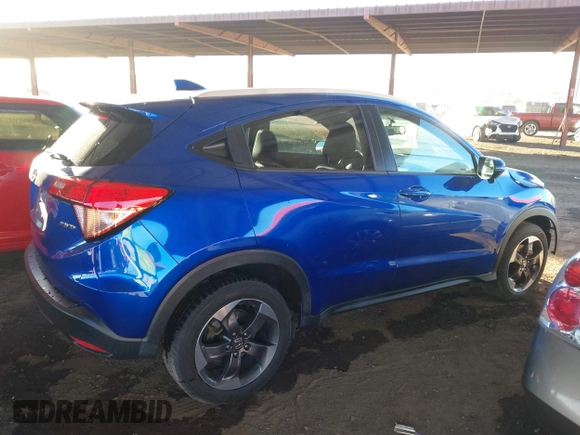 2018 Honda HR-V EX-L Navi with VIN 3CZRU6H70JM702098, listed as a IAAI auction lot 41397486 with 102,020 mi miles. Bid and sale history available at carsss.com. Image 13.