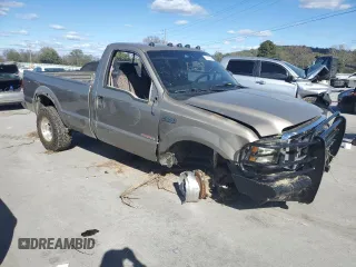 2002 Ford F-250 XL with VIN 1FTNF21F02ED35414, listed as a Copart auction lot 75740414 with 227,783 mi miles and Clean title. Bid and sale history available at DreamBid. Image 4.