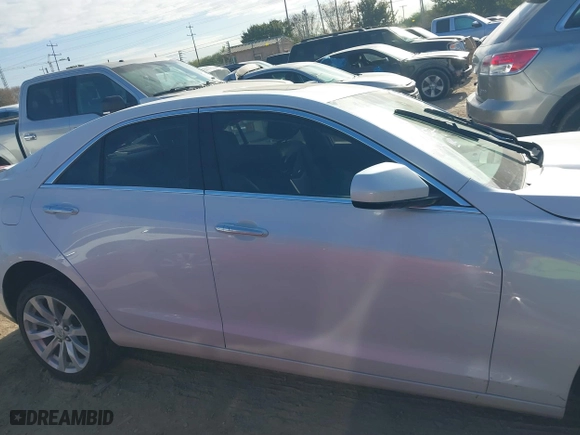 2017 Cadillac ATS Sedan RWD with VIN 1G6AA5RX0H0187852, listed as a IAAI auction lot 41143275 with 158,825 mi miles. Bid and sale history available at carsss.com. Image 12.