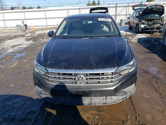2019 Volkswagen Jetta S with VIN 3VWC57BU9KM239714, listed as a Copart auction lot 42158955 with 85,044 mi miles and Salvage Title. Bid and sale history available at carsss.com. Image 5.