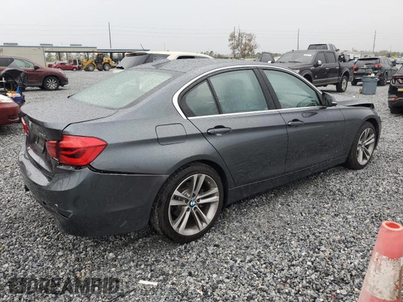 2017 BMW 3 Series 330i xDrive with VIN WBA8D9G54HNU58424, listed as a Copart auction lot 46300085 with 84,171 mi miles and Salvage Title. Bid and sale history available at carsss.com. Image 3.