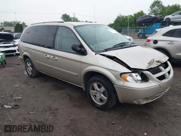 2005 Dodge Caravan SXT z VIN 2D4GP44L05R599391, wystawiony jako IAAI lot #42371619 z przebiegiem 116 468 mil mil oraz . Historia ofert i sprzedaży dostępna na DreamBid. Obrazek 1.