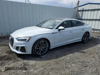 2023 Audi A5 Sportback S line Premium Plus with VIN WAUFACF51PA051374, listed as a Copart auction lot 49975875 with 29,485 mi miles and Salvage Title. Bid and sale history available at carsss.com. Image 1.
