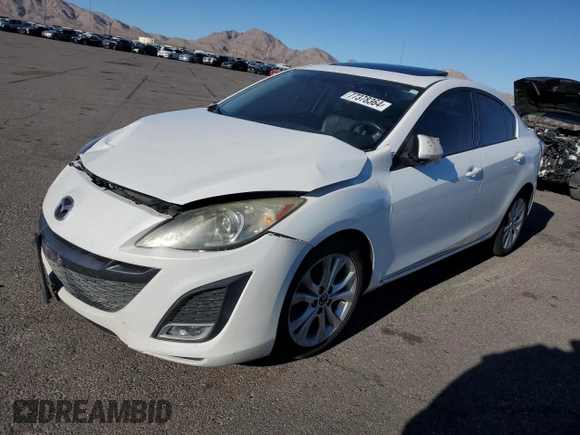 2011 Mazda 3 S Grand Touring with VIN JM1BL1W65B1363456, listed as a Copart auction lot 77378364 with 106,669 mi miles and Salvage Title. Bid and sale history available at DreamBid. Image 1.
