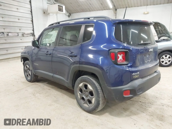 2017 Jeep Renegade Sport z VIN ZACCJBAB6HPE45127, wystawiony jako IAAI lot #42495207 z przebiegiem 103 991 mil mil oraz . Historia ofert i sprzedaży dostępna na DreamBid. Obrazek 3.