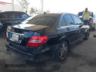 2012 Mercedes-Benz C-Class C 250 Sport with VIN WDDGF4HBXCA721697, listed as a IAAI auction lot 41916188 with 188,891 mi miles. Bid and sale history available at carsss.com. Image 4.