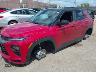 2021 Chevrolet TrailBlazer RS with VIN KL79MTSL1MB075253, listed as a IAAI auction lot 39594427 with 17,830 mi miles. Bid and sale history available at carsss.com. Image 6.