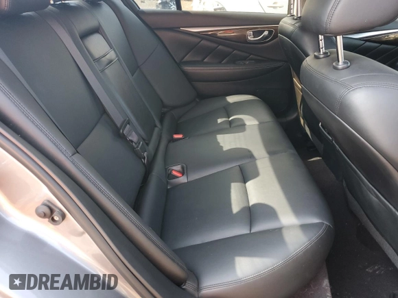 2019 Infiniti Q50 Luxe with VIN JN1EV7AR7KM557600, listed as a Copart auction lot 65713405 with 48,542 mi miles and Salvage title. Bid and sale history available at DreamBid. Image 10.
