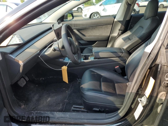 2020 Tesla Model 3 Standard Range Plus with VIN 5YJ3E1EA8LF609364, listed as a Copart auction lot 58828794 with 127,781 mi miles and Non Repairable. Bid and sale history available at DreamBid. Image 7.