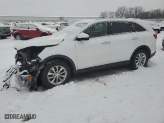 2018 Kia Sorento LX V6 with VIN 5XYPG4A55JG388169, listed as a Copart auction lot 88239675 with 106,585 mi miles and Salvage Title. Bid and sale history available at carsss.com. Image 1.