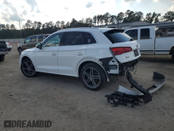 2019 Audi SQ5 Premium with VIN WA1A4AFYXK2066262, listed as a Copart auction lot 70586984 with 69,015 mi miles and Clean Title. Bid and sale history available at carsss.com. Image 2.