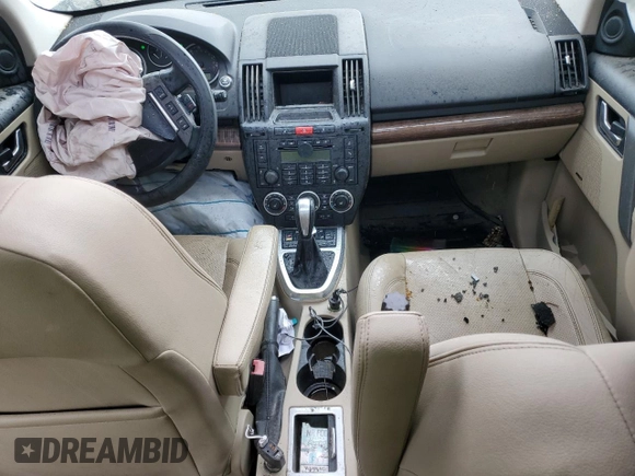 2009 Land Rover LR2 HSE with VIN SALFR24N39H116401, listed as a Copart auction lot 72959974 with 155,088 mi miles and Salvage title. Bid and sale history available at DreamBid. Image 8.