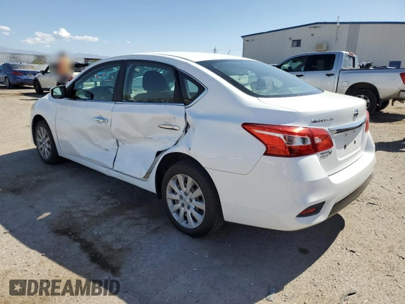 2017 Nissan Sentra S with VIN 3N1AB7AP1HY395569, listed as a Copart auction lot 53521285 with 66,254 mi miles and Salvage Title. Bid and sale history available at DreamBid. Image 2.