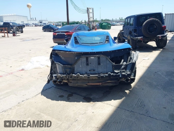 2023 Chevrolet Corvette 1LT z VIN 1G1YA2D4XP5101772, wystawiony jako IAAI lot #41799158 z przebiegiem Nie podano mil oraz . Historia ofert i sprzedaży dostępna na DreamBid. Obrazek 6.