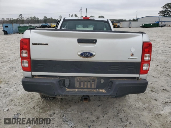 2019 Ford Ranger XL with VIN 1FTER1FH1KLB05050, listed as a Copart auction lot 43399975 with 44,349 mi miles and Salvage Title. Bid and sale history available at DreamBid. Image 6.