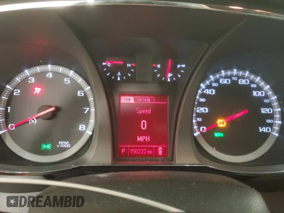 2016 GMC Terrain SLE with VIN 2GKFLSEK1G6177332, listed as a Copart auction lot 83106244 with 150,222 mi miles and Salvage Title. Bid and sale history available at DreamBid. Image 9.