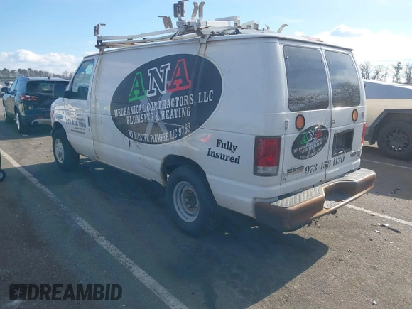 2007 Ford Econoline Cargo Commercial with VIN 1FTNE24L77DA39517, listed as a IAAI auction lot 41453216 with Not provided miles and . Bid and sale history available at DreamBid. Image 3.