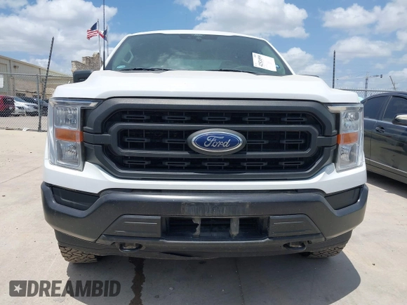 2021 Ford F-150 XL with VIN 1FTEX1EP7MKF05489, listed as a IAAI auction lot 42524599 with 82,824 mi miles and . Bid and sale history available at DreamBid. Image 6.