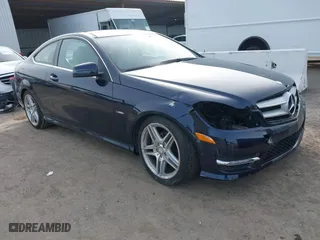 2012 Mercedes-Benz C-Class C 250 with VIN WDDGJ4HB7CF796438, listed as a IAAI auction lot 41600303 with 65,352 mi miles. Bid and sale history available at carsss.com. Image 1.