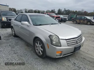 2005 Cadillac CTS with VIN 1G6DP567350176128, listed as a Copart auction lot 77794924 with 122,461 mi miles and Salvage Title. Bid and sale history available at carsss.com. Image 4.