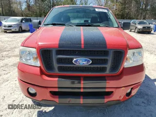 2008 Ford F-150 STX with VIN 1FTRX12W98FC24533, listed as a Copart auction lot 50210575 with 75,207 mi miles and Clean Title. Bid and sale history available at carsss.com. Image 5.
