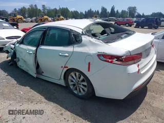 2017 Kia Optima LX with VIN 5XXGT4L37HG121945, listed as a IAAI auction lot 42496375 with 111,964 mi miles and . Bid and sale history available at DreamBid. Image 3.