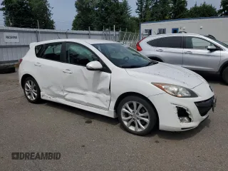 2010 Mazda 3 S Sport with VIN JM1BL1H62A1209153, listed as a Copart auction lot 62018355 with 208,437 mi miles and Salvage title. Bid and sale history available at DreamBid. Image 4.