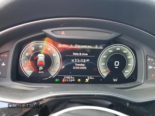 2021 Audi Q8 Premium Plus with VIN WA1EVAF17MD039755, listed as a Copart auction lot 46700145 with 21,823 mi miles and Salvage Title. Bid and sale history available at carsss.com. Image 9.