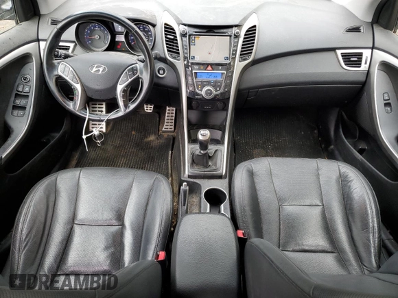 2013 Hyundai Elantra GT with VIN KMHD35LEXDU149555, listed as a Copart auction lot 75856704 with 141,686 mi miles and Salvage Title. Bid and sale history available at carsss.com. Image 8.