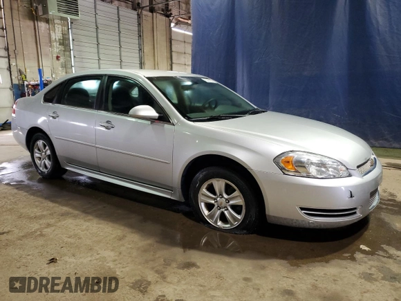 2014 Chevrolet Impala LS with VIN 2G1WA5E34E1167036, listed as a Copart auction lot 52676515 with 77,991 mi miles and Clean title. Bid and sale history available at DreamBid. Image 4.