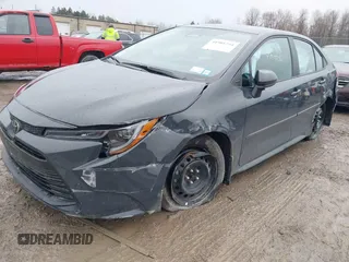 2023 Toyota Corolla LE with VIN 5YFB4MDE5PP071950, listed as a IAAI auction lot 41901754 with 14,824 mi miles. Bid and sale history available at carsss.com. Image 18.