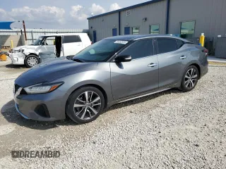 2019 Nissan Maxima SV with VIN 1N4AA6AV1KC366720, listed as a Copart auction lot 50392895 with 56,871 mi miles and Salvage Title. Bid and sale history available at carsss.com. Image 1.