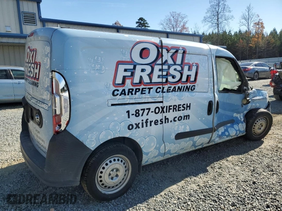 2020 Ram ProMaster City Cargo Van Tradesman with VIN ZFBHRFAB0L6P77729, listed as a Copart auction lot 50276145 with 76,045 mi miles and Salvage Title. Bid and sale history available at carsss.com. Image 3.