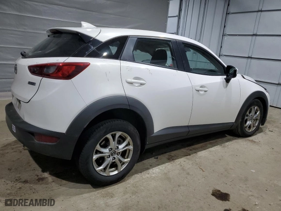 2017 Mazda CX-3 Sport with VIN JM1DKFB76H0163160, listed as a Copart auction lot 48922795 with 98,172 mi miles and Salvage Title. Bid and sale history available at carsss.com. Image 3.