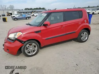 2010 Kia Soul + with VIN KNDJT2A22A7176323, listed as a Copart auction lot 48685625 with 194,475 mi miles and Clean Title. Bid and sale history available at carsss.com. Image 1.
