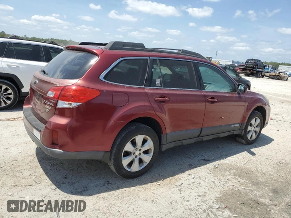 2012 Subaru Outback 2.5i Prem with VIN 4S4BRBGC1C3241011, listed as a Copart auction lot 54613955 with 202,641 mi miles and Clean Title. Bid and sale history available at carsss.com. Image 3.
