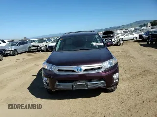 2011 Toyota Highlander Hybrid Limited with VIN JTEDC3EH2B2001565, listed as a Copart auction lot 46918695 with 152,304 mi miles and Salvage Title. Bid and sale history available at carsss.com. Image 12.