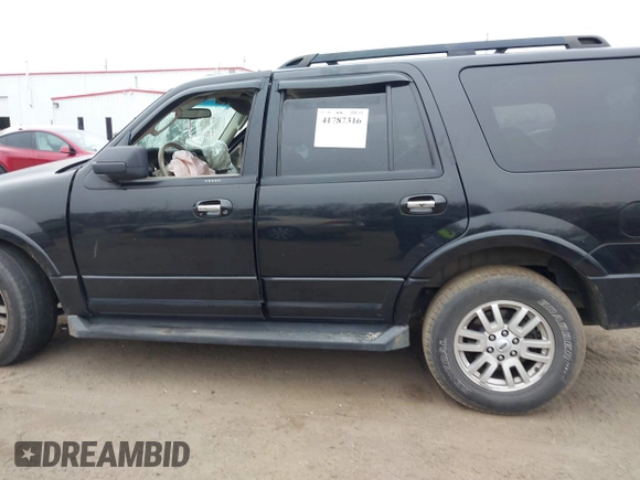 2014 Ford Expedition King Ranch with VIN 1FMJU1J59EEF05579, listed as a IAAI auction lot 41787316 with 129,675 mi miles and . Bid and sale history available at DreamBid. Image 14.