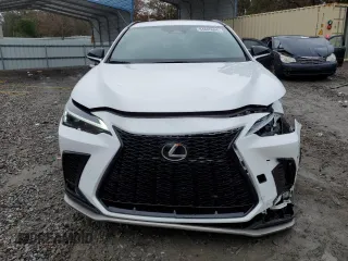 2022 Lexus NX with VIN 2T2KGCEZ1NC002409, listed as a Copart auction lot 84606604 with 25,572 mi miles and Salvage Title. Bid and sale history available at carsss.com. Image 5.