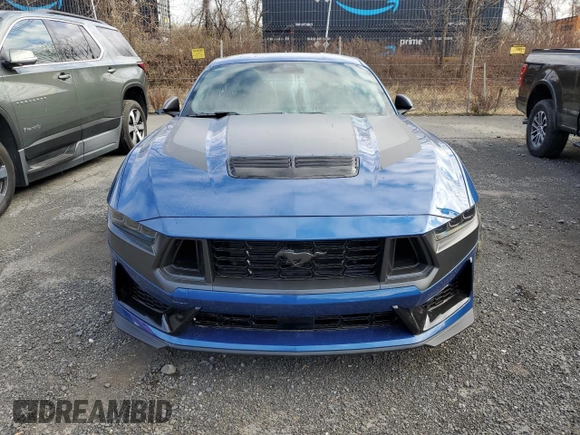 2024 Ford Mustang Dark Horse with VIN 1FA6P8R02R5502375, listed as a Copart auction lot 82881654 with 0 mi miles and Salvage Title. Bid and sale history available at carsss.com. Image 5.
