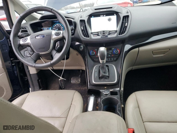 2017 Ford C-Max Energi Titanium with VIN 1FADP5FU7HL100195, listed as a Copart auction lot 37311083 with 101,355 mi miles. Bid and sale history available at carsss.com. Image 8.